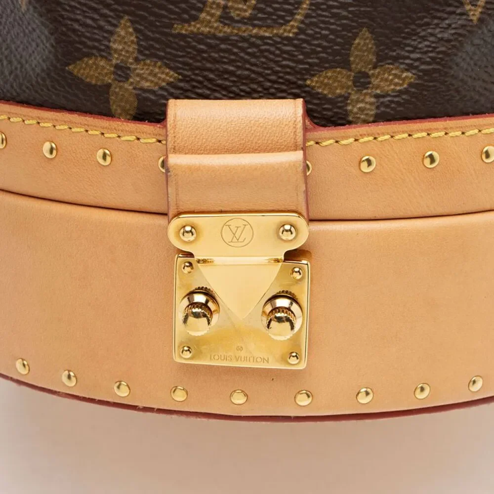 Louis Vuitton Monogram Canvas Studded Petite Noe Trunk Bag